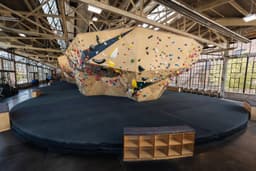 Bouldering floors at The Front Ogden