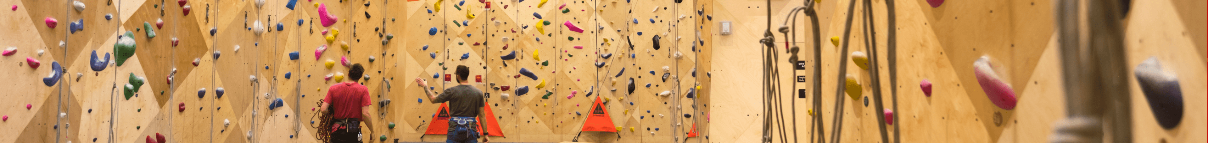 Commerical climbing gyms route climbing walls