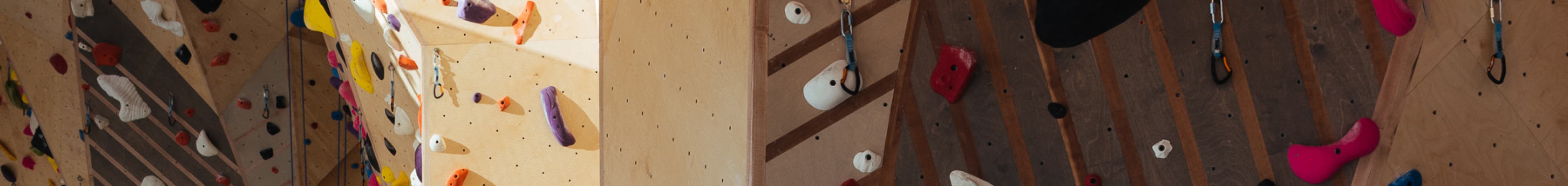 Designer climbing wall texture in the sunlight