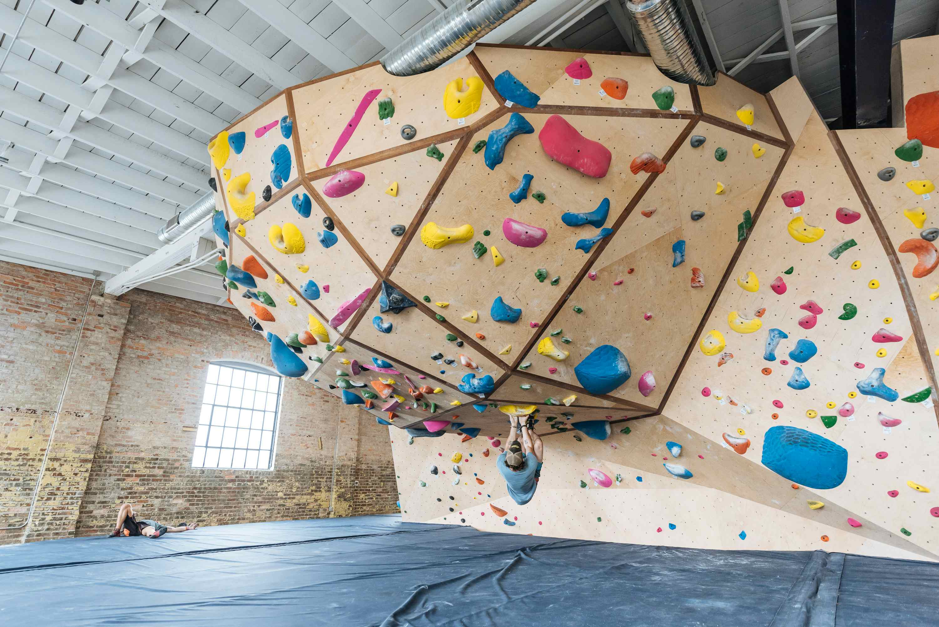 Custom built Vertical Solutions MLM climbing walls