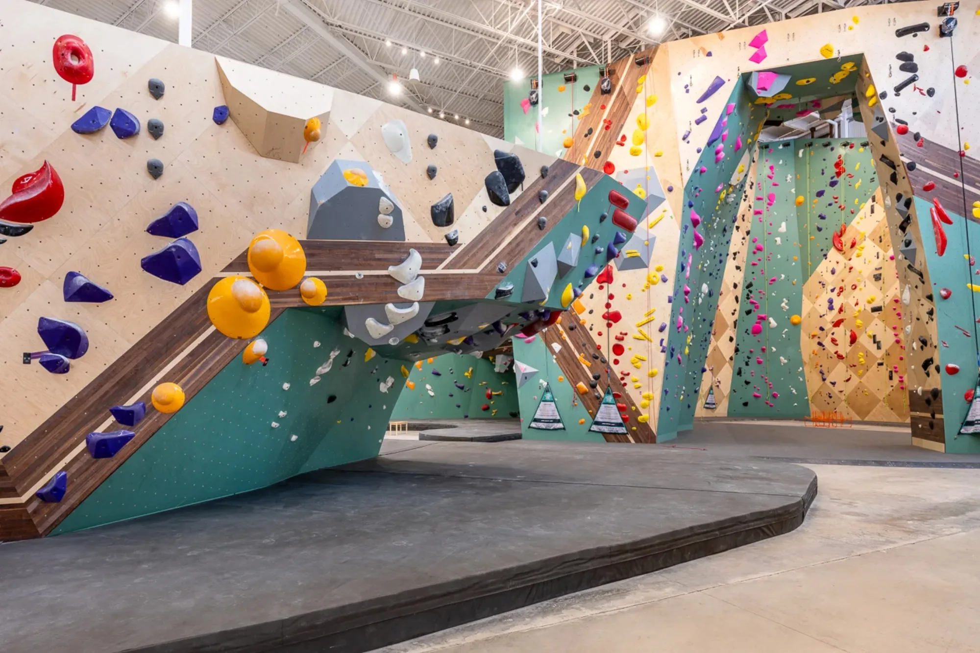 Climbing walls at Crux Pflugerville, Pflugerville, TX