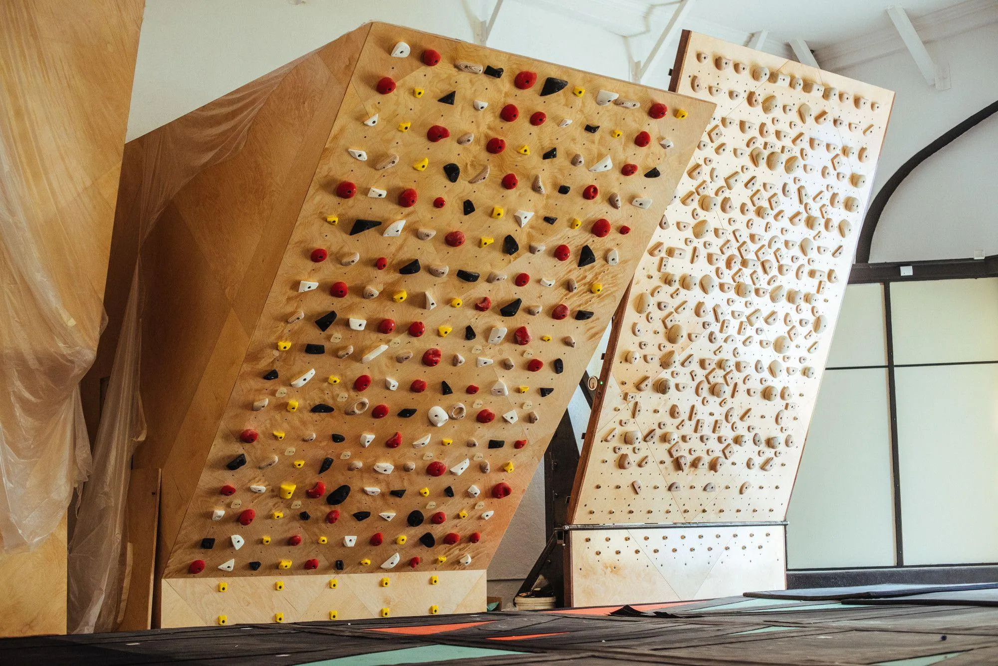 When focusing on training, nothing beats an adjustable training wall.