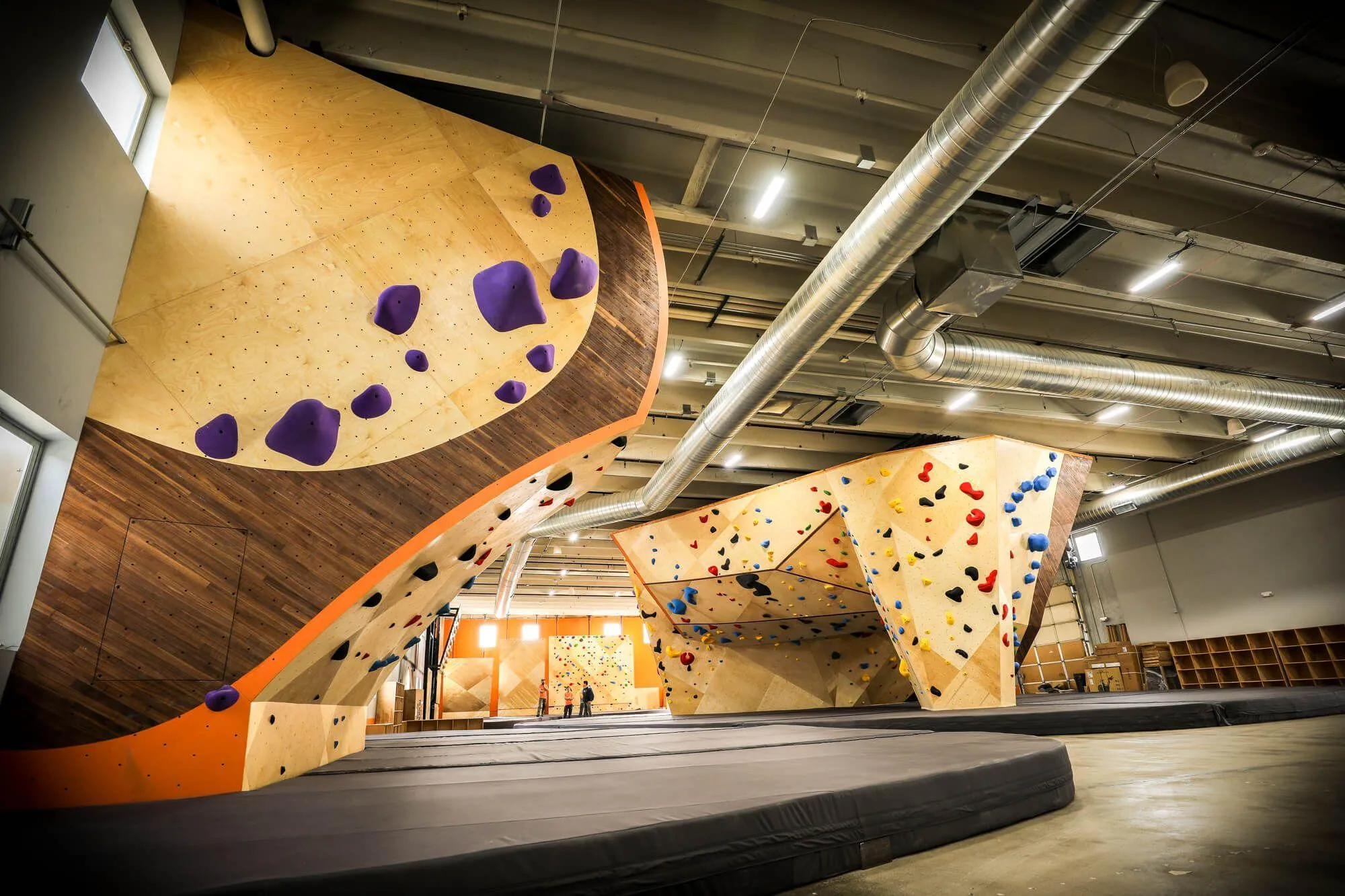 You'd be hard pressed to find a detail about this facility that wasn't analyzed and well thought-out, right down to the size and placement of cubbies & benches, and purposeful usage of natural light through windows and big multi-bay garage doors.