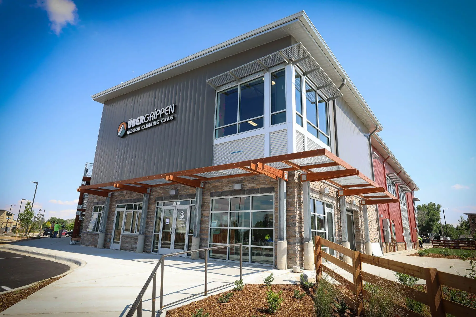 Outside the main entrance, you understand how well-rounded and complete the owners' approach was to this facility. No corners were cut, and it shows everywhere in the final product.
