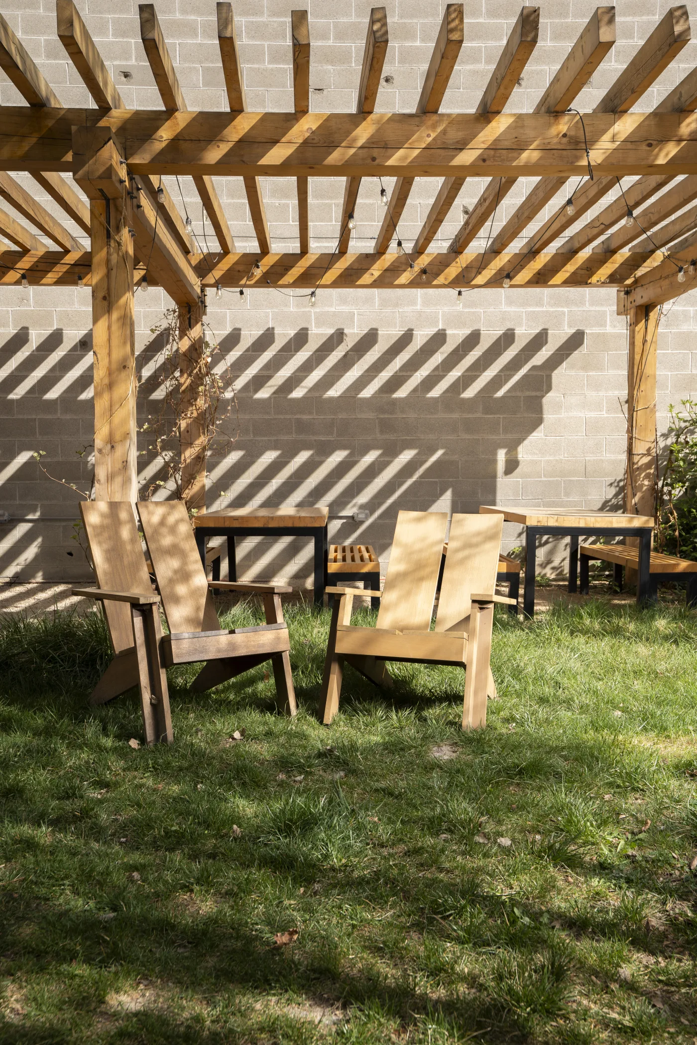 Custom outdoor installation